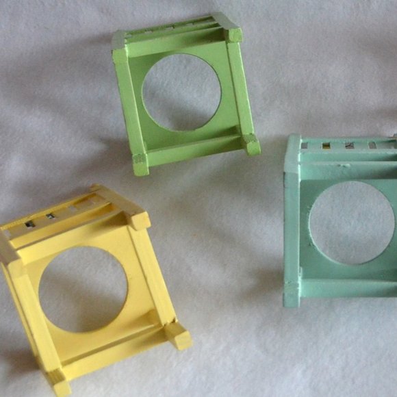 Wooden Chair Plant Stand Set - Picture 10 of 14